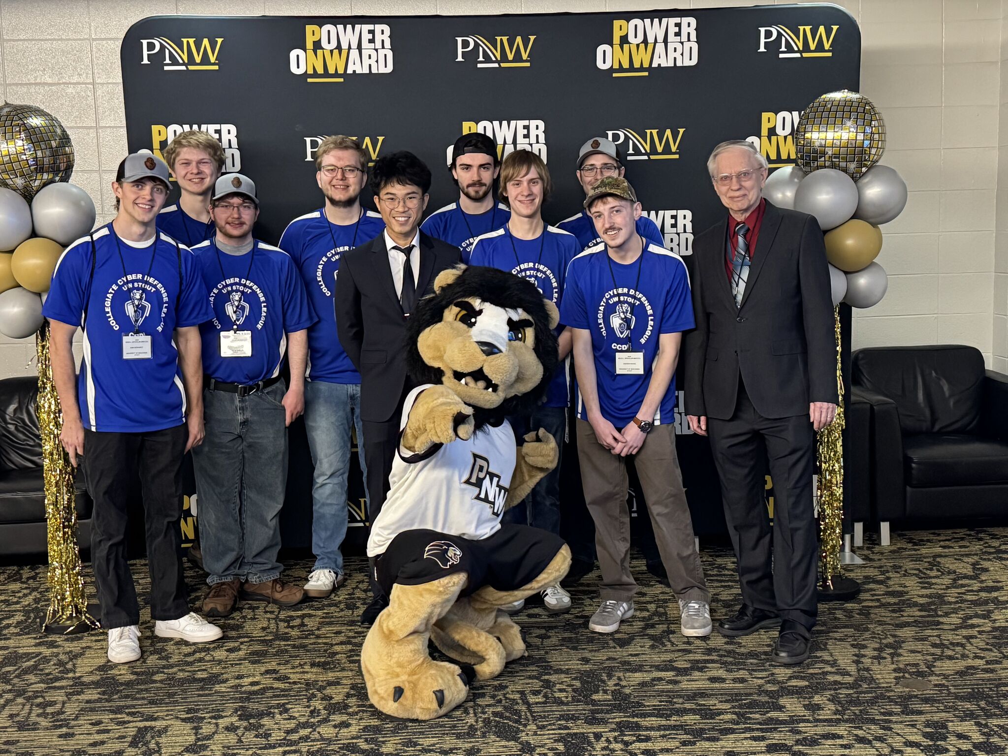 UW-Stout Collegiate Cyber Defense team at CCDC 2025